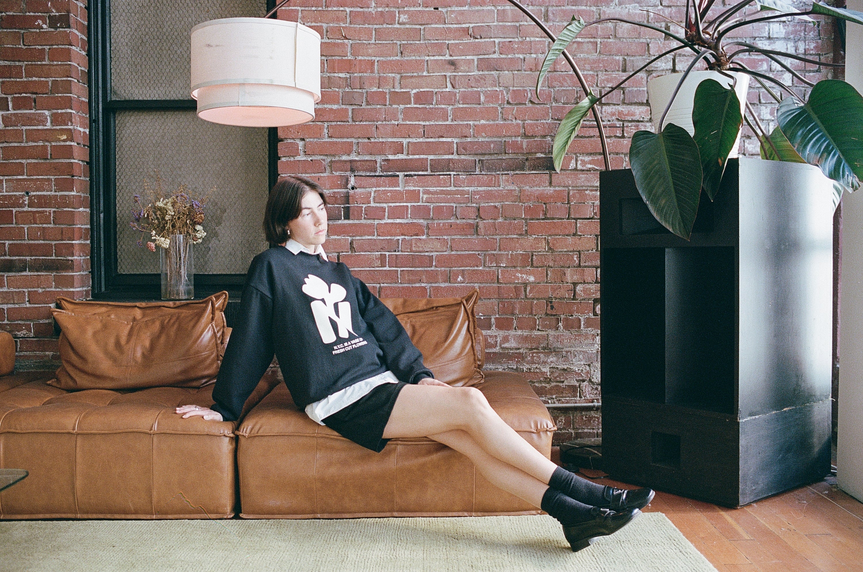 N.Y.C. Is A Vase - Dark Navy Sweatshirt