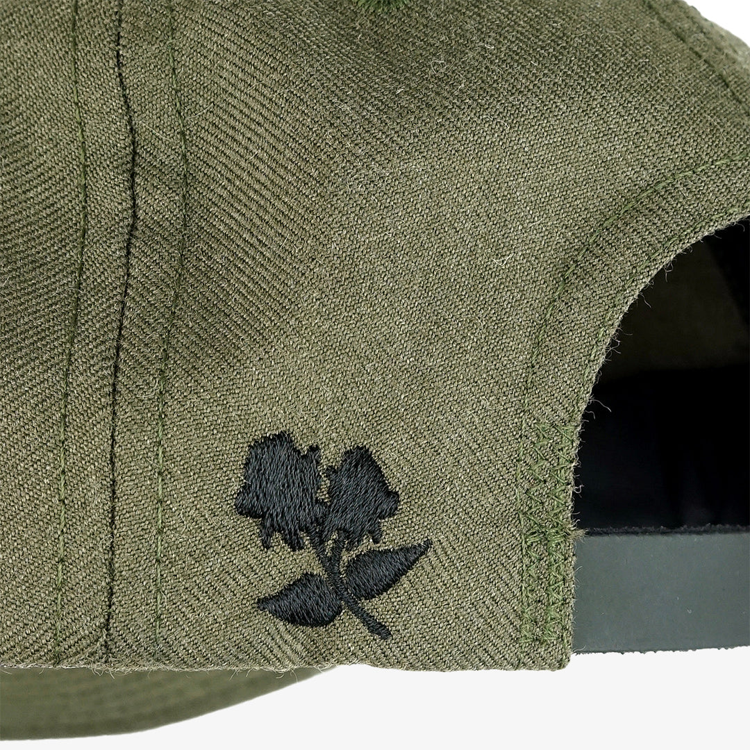 Circle Logo - Shadow Rose Olive Pendleton Wool 5 Panel