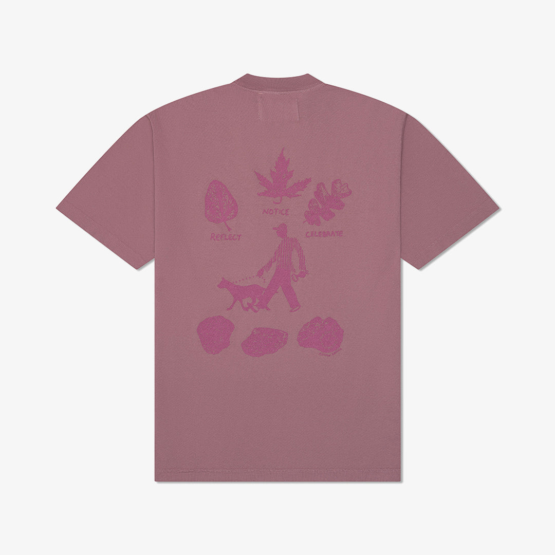 Autumn Equinox Tee - Wine