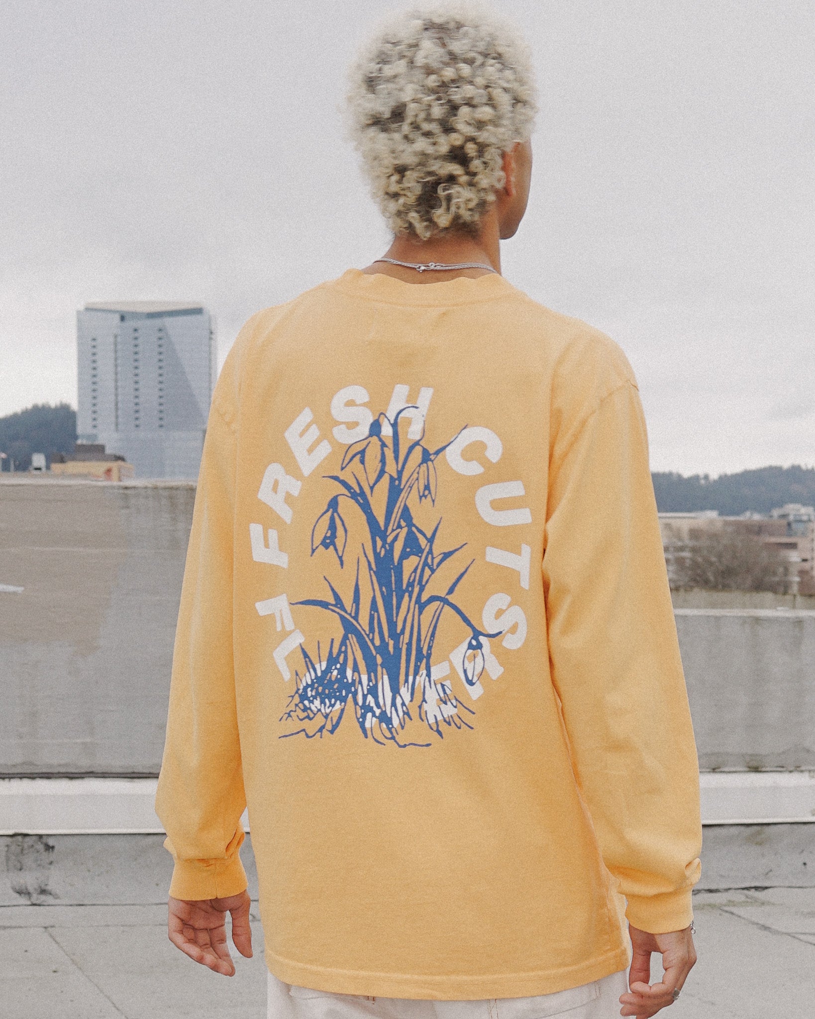 Natural Growing Flowers - Marigold Long Sleeve