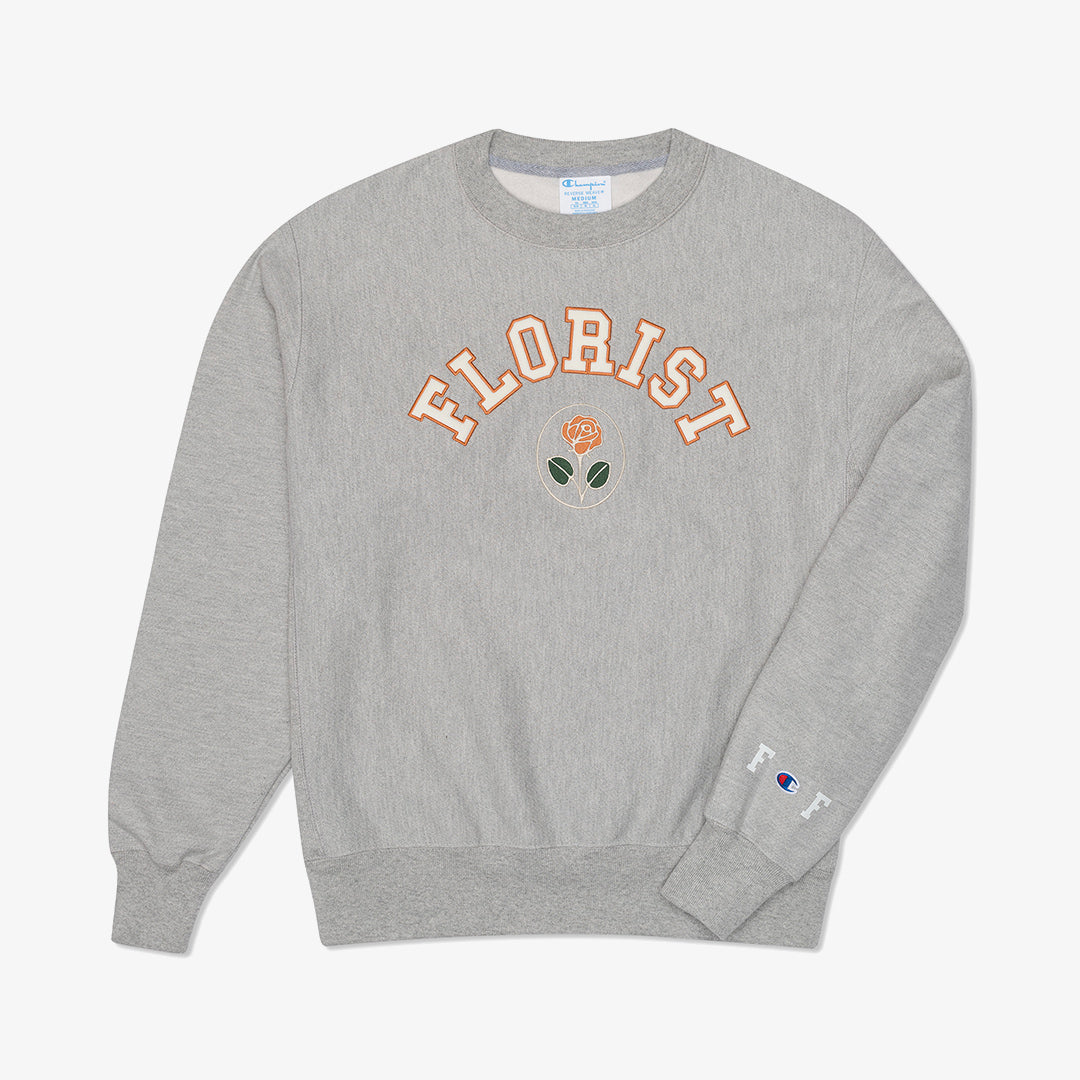 Florist Applique - Oxford Grey