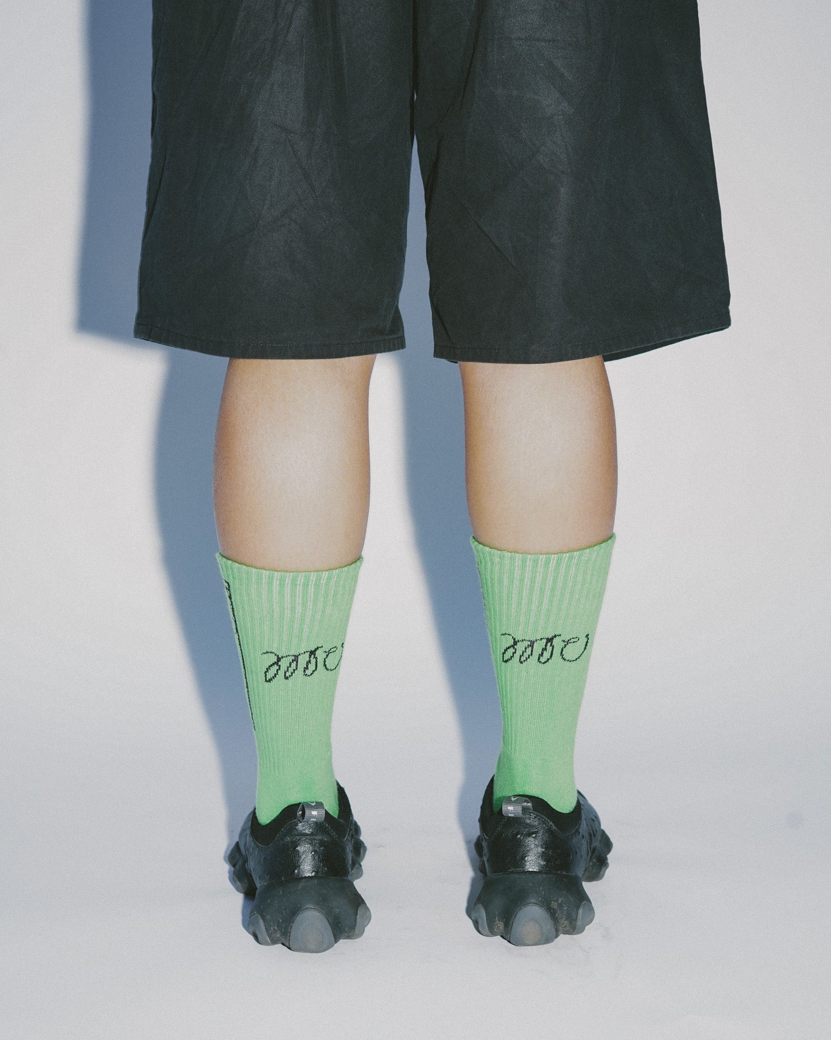 "Gate Socks" - Moss Green