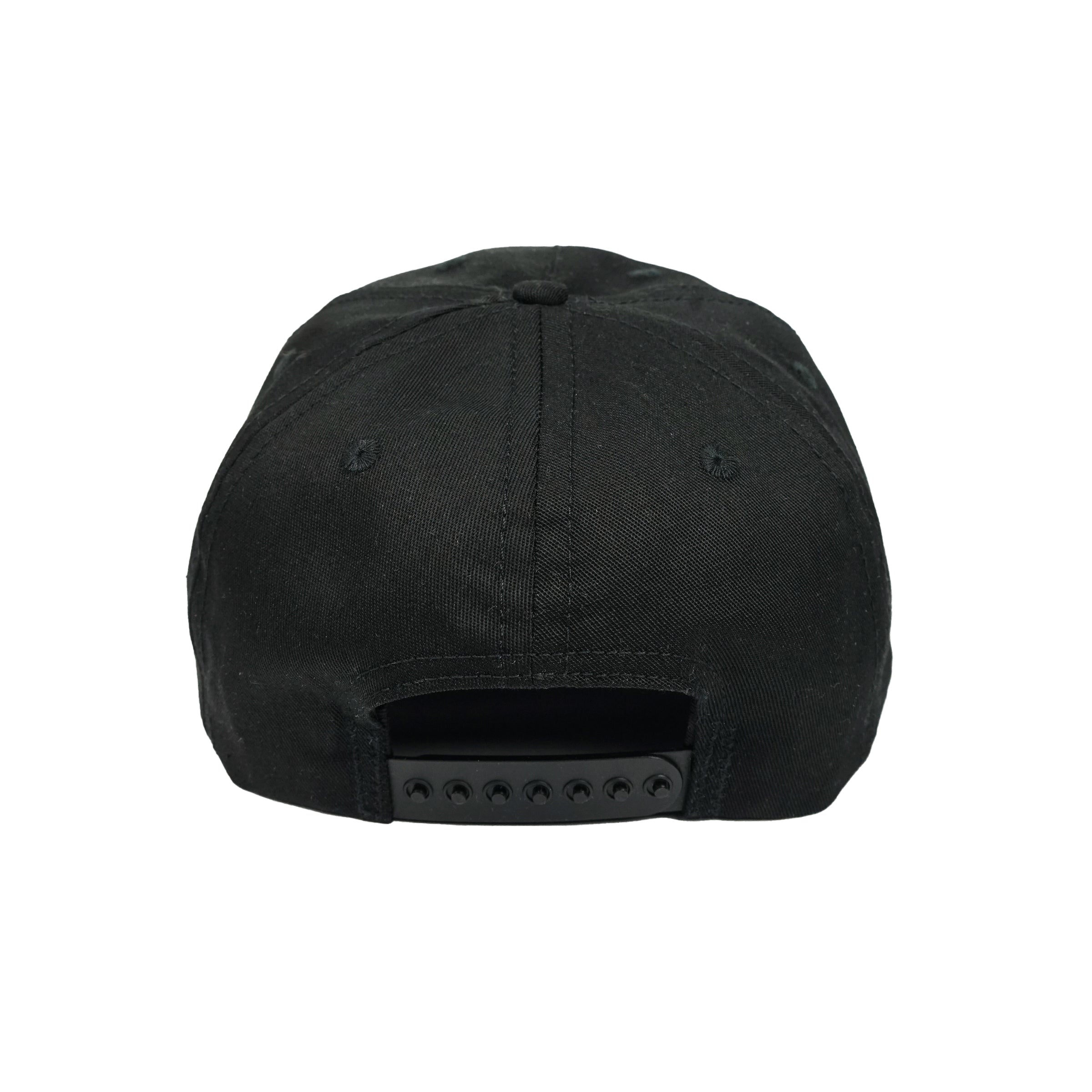 Oval Rose 5 Panel - Black