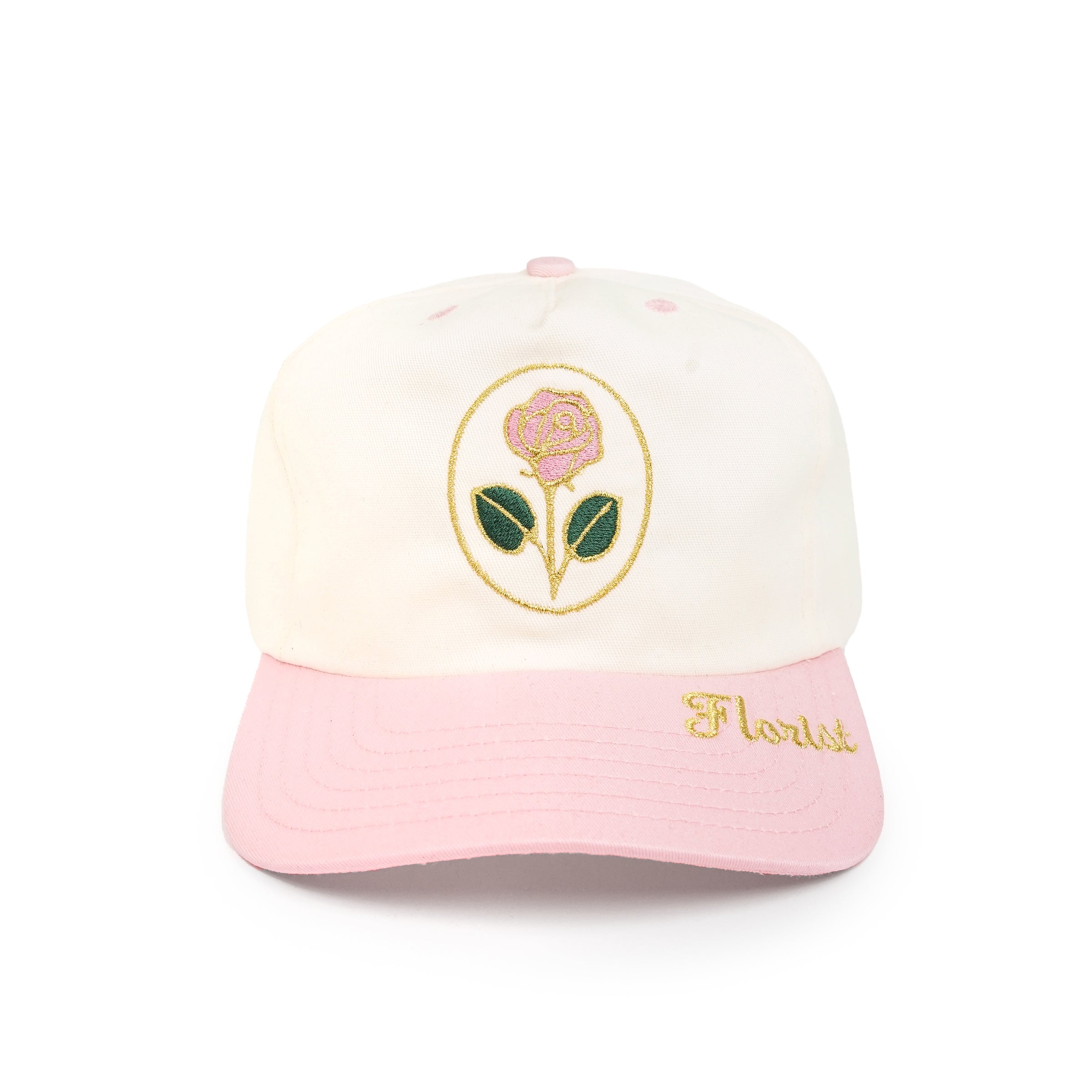 Oval Rose 5 Panel - Cupcake