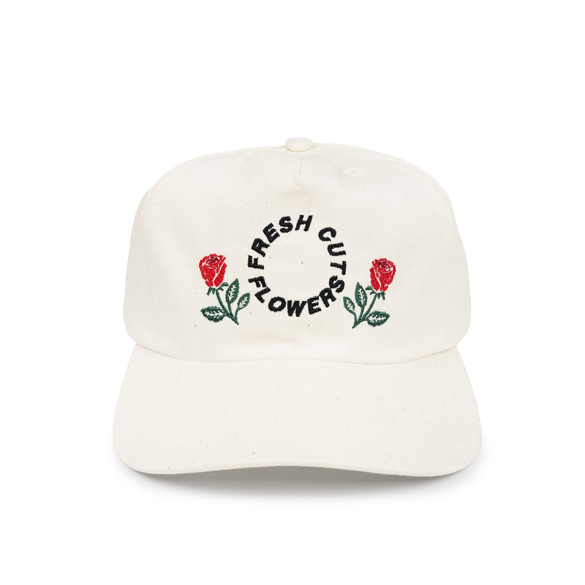 Two Rose Cap - Creme