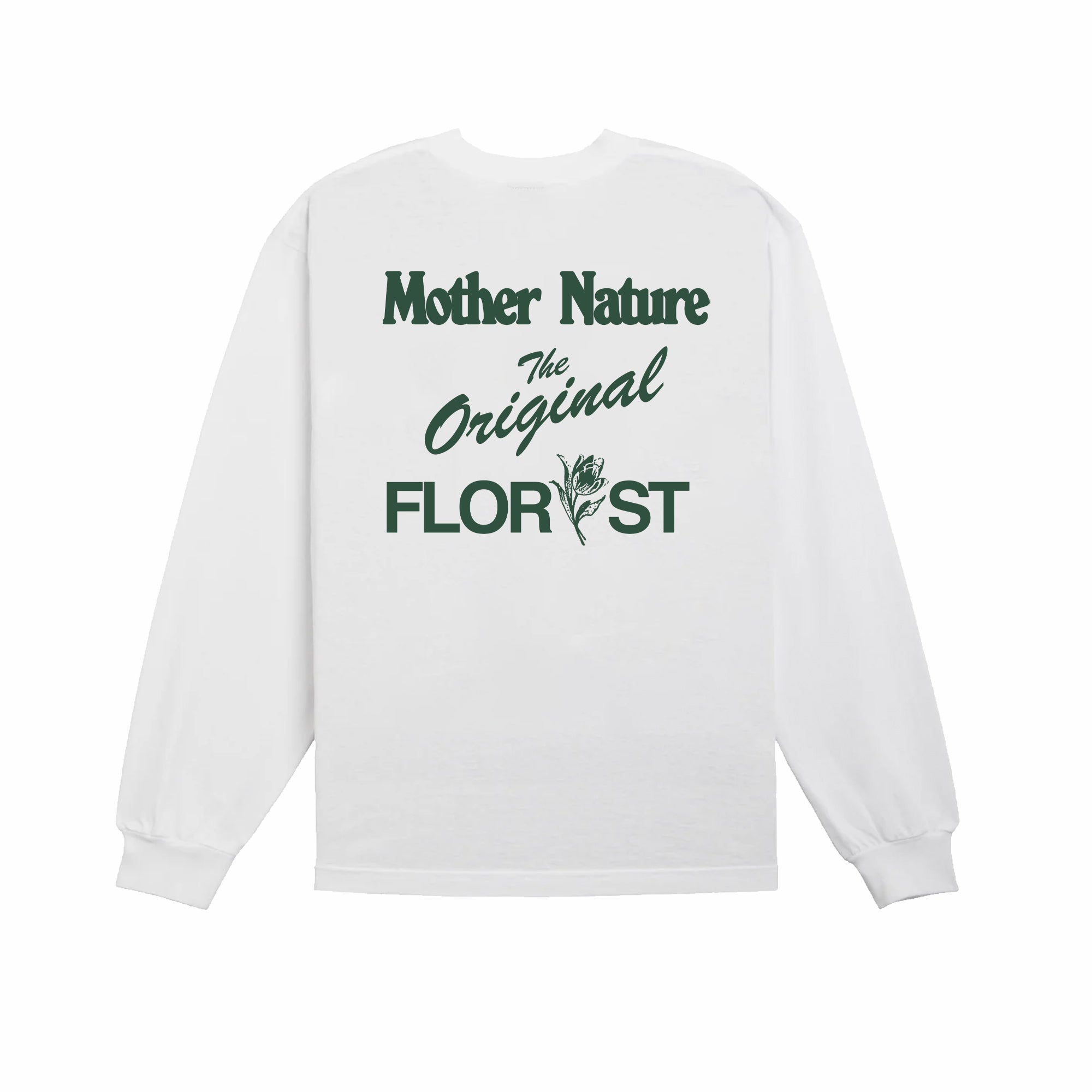 Mother Nature Long Sleeve - White